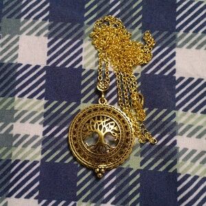 Goldstone  vintage unisex necklace